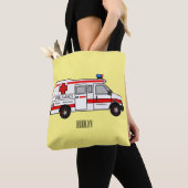 Tote Bag Illustration d'ambulance (De près)