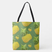 Tote Bag Illustration d'ananas (Devant)