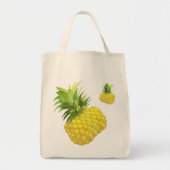 Tote Bag Illustration d'ananas (Devant)