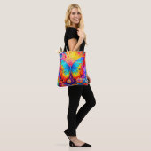 Tote Bag Illustration d'art papillon créatif coloré (Sur le modèle)