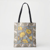 Tote Bag illustration d'art pavot fleur jaune (Devant)