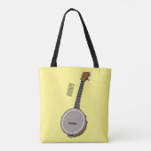 Tote Bag Illustration de Banjo (Dos)