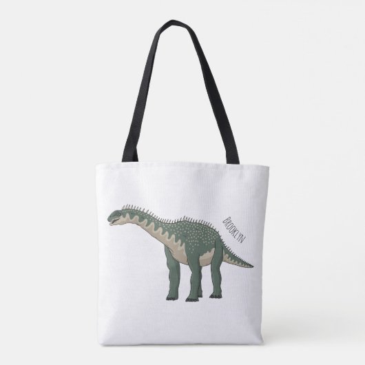 Tote Bag Illustration de Barapasaurus (Dos)