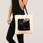Tote Bag Illustration de Batman sur la crise infinie (Devant (produit))