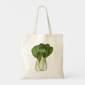 Tote Bag Illustration de Bok choy (Dos)