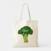 Tote Bag Illustration de Broccoli (Dos)