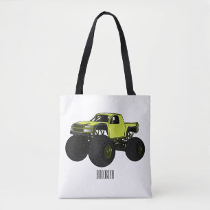Tote Bag Illustration de camion monstre