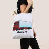Tote Bag Illustration de camion roumain (De près)