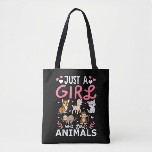 Tote Bag Illustration de chat minimaliste mignonne pour ama