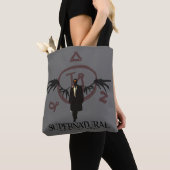Tote Bag Illustration de château surnaturel (De près)