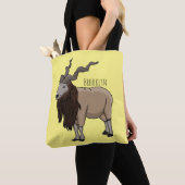 Tote Bag Illustration de chèvre de Markhor (De près)