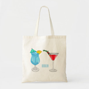Tote Bag Illustration de cocktail