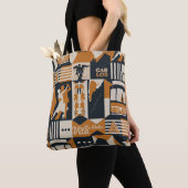 Tote Bag illustration de conception transparente motif arge (De près)