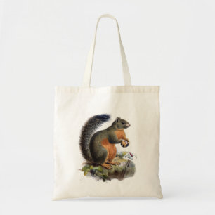 Tote Bag Illustration de cru d'écureuil