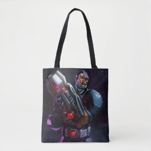 Tote Bag Illustration de Cyborg en crise infinie