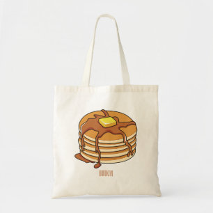 Tote Bag Illustration de dessin animé de Pancake
