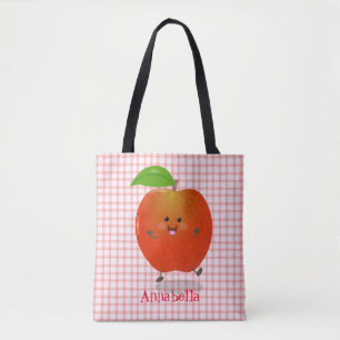 Tote Bag Illustration de dessin animé sur la pomme de danse