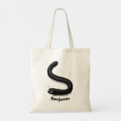 Tote Bag Illustration de dessin mignon millipede (Dos)