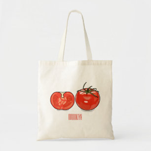 Tote Bag Illustration de dessin sur la tomate