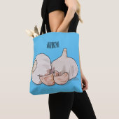 Tote Bag Illustration de dessin sur l'ail (De près)