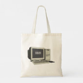 Tote Bag Illustration de dessin sur ordinateur (Dos)