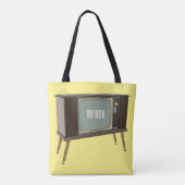 Tote Bag Illustration de dessin télévisé (Dos)