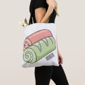 Tote Bag Illustration de gâteau suisse roll / roll (De près)