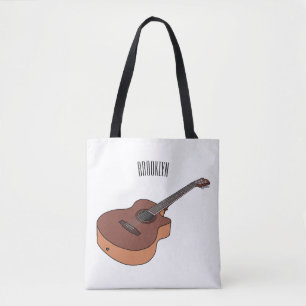 Tote Bag Illustration de guitare acoustique
