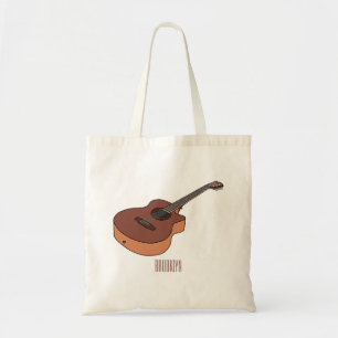 Tote Bag Illustration de guitare acoustique