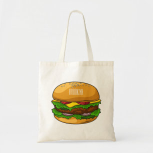 Tote Bag Illustration de Hamburger