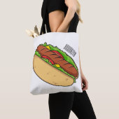 Tote Bag Illustration de Hot dog (De près)