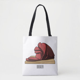 Tote Bag Illustration de jambon