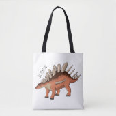 Tote Bag Illustration de Kentrosaurus (Devant)