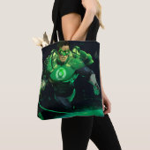 Tote Bag Illustration de la lanterne verte de la crise infi (De près)