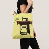 Tote Bag Illustration de la machine à coudre (De près)