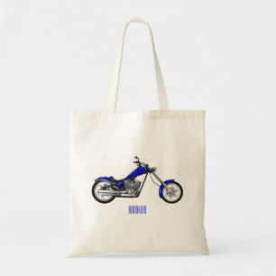 Tote Bag Illustration de la moto à hélico