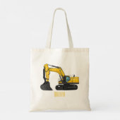 Tote Bag Illustration de la pelle Crawler (Dos)