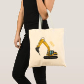 Tote Bag Illustration de la pelle de rupture (Devant (produit))