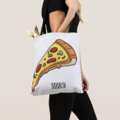 Tote Bag Illustration de la pizza (De près)