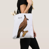 Tote Bag Illustration de l'aigle à faucon de Javan (De près)