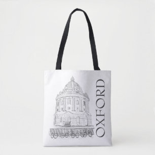Tote Bag Illustration de l'appareil photo Oxford England Ra