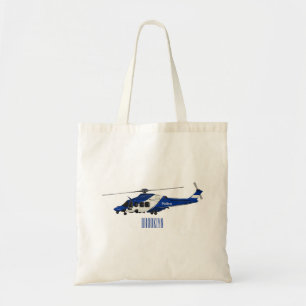 Tote Bag Illustration de l'hélicoptère de police