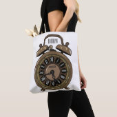 Tote Bag Illustration de l'horloge d'alarme (De près)