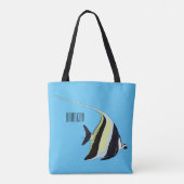 Tote Bag Illustration de l'idole mauresque (Dos)