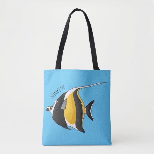 Tote Bag Illustration de l'idole mauresque (Devant)