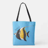 Tote Bag Illustration de l'idole mauresque (Dos)