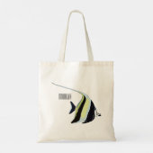 Tote Bag Illustration de l'idole mauresque (Dos)