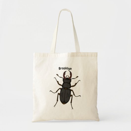Tote Bag Illustration de l'insecte du dendroctone du pin (Devant)