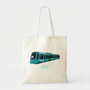 Tote Bag Illustration de locomotive électrique