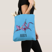 Tote Bag Illustration de l'orchidée mante (De près)